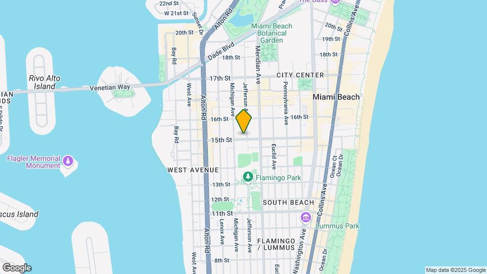 1502 Jefferson Ave Mapa y Detalles de la Ubicación