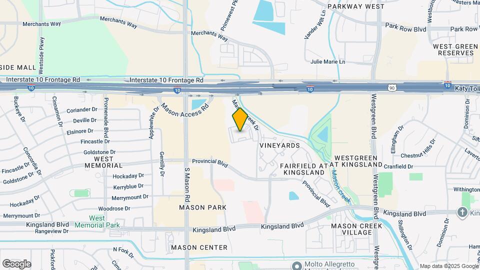 222 Mason Creek Dr Map and Location Details