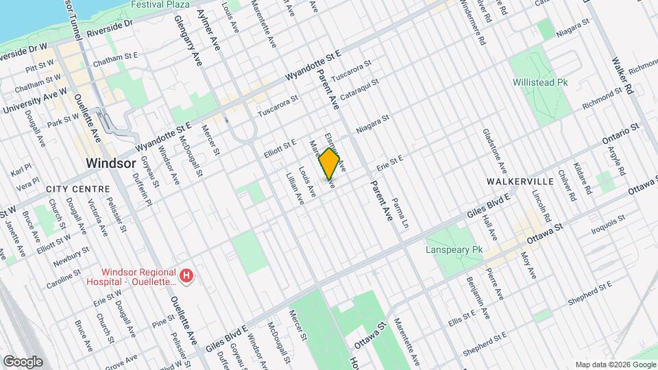 977 Marentette Ave Map and Location Details