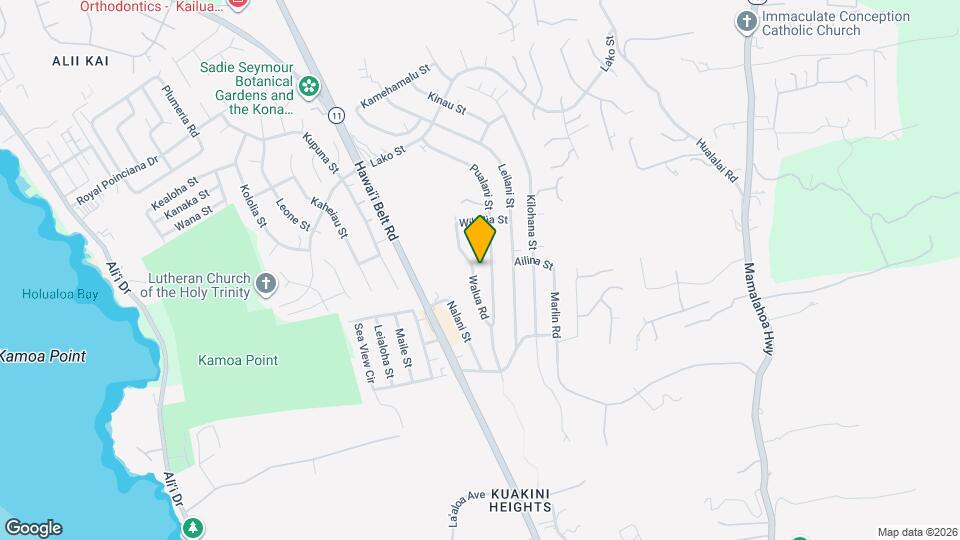 77-6441-6441 Walua Rd Map and Location Details