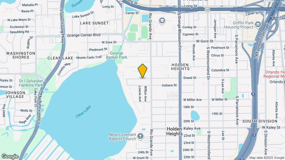 1624 Grand St Mapa y Detalles de la Ubicación