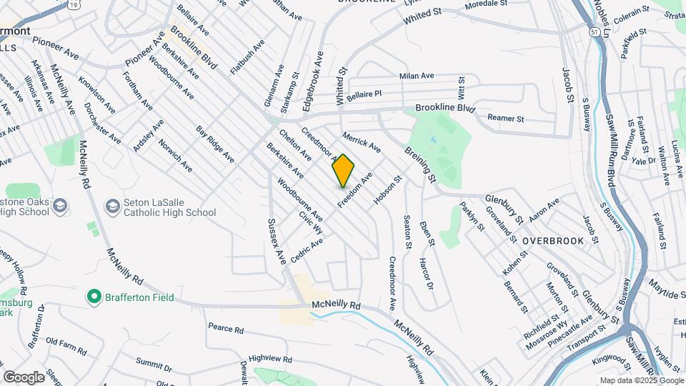 1410 Chelton Ave Map and Location Details