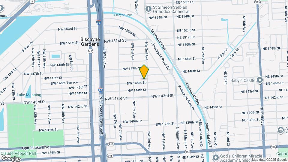 221 NW 145th St Map and Location Details