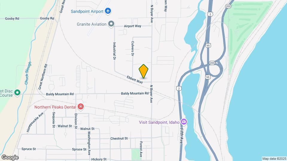 1611 Irvine Wy Map and Location Details