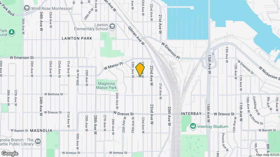 3457 23rd Ave W Map and Location Details