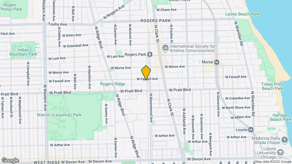 1801 W Farwell Ave, Unit 00-3B Mapa y Detalles de la Ubicación