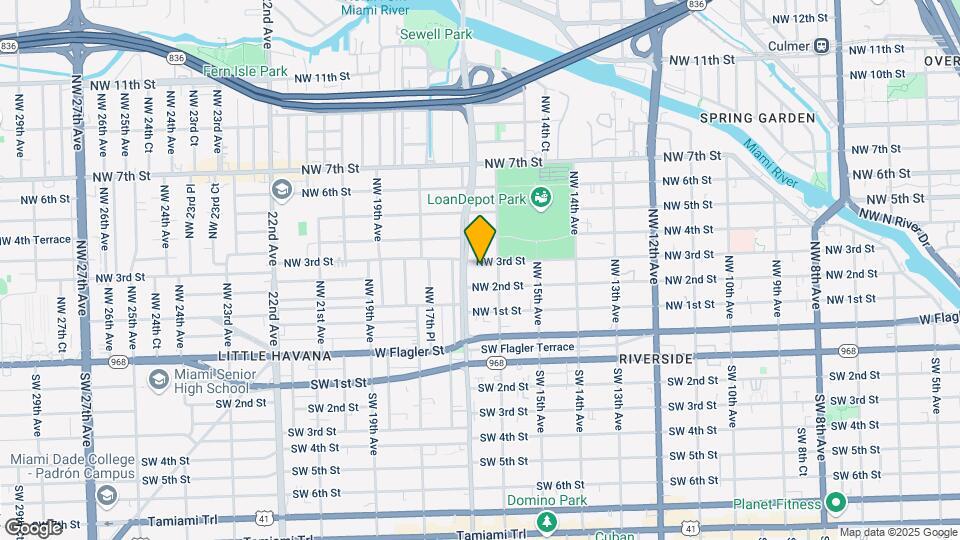 1642 NW 3rd St Mapa y Detalles de la Ubicación
