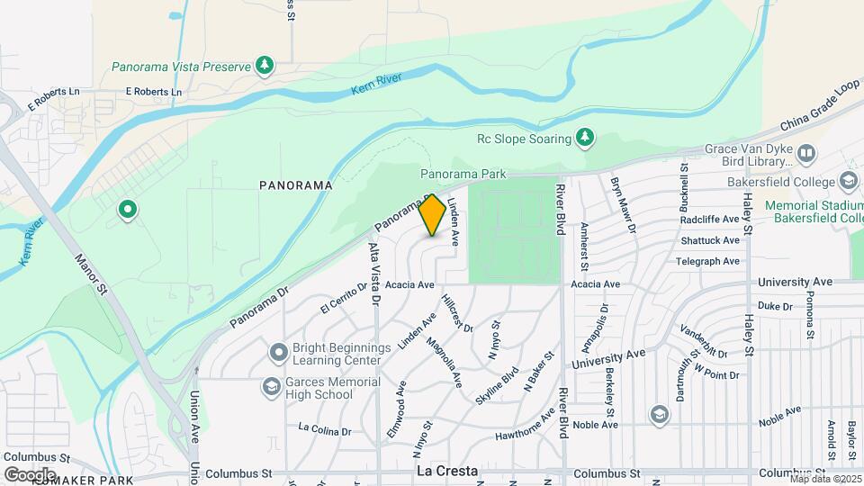 3413 La Cresta Dr Map and Location Details