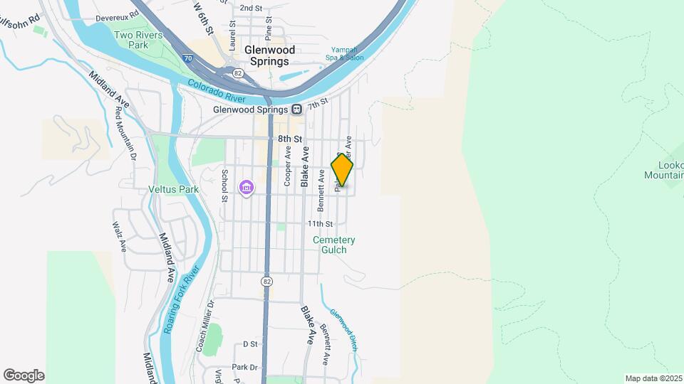 703 10th St Map and Location Details