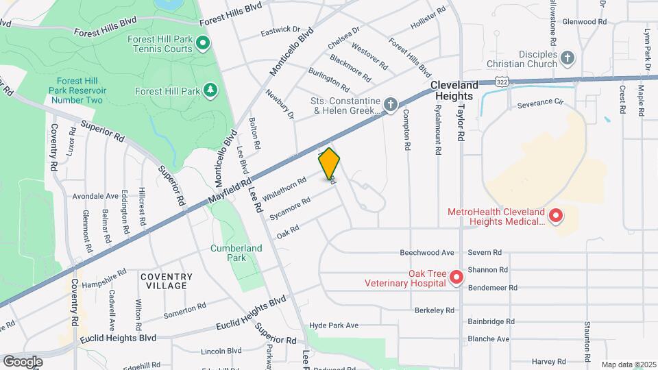 3241 Sycamore Rd Map and Location Details