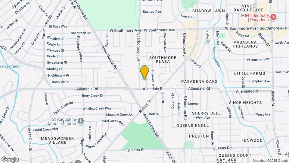 1908 Peachwood Dr Map and Location Details