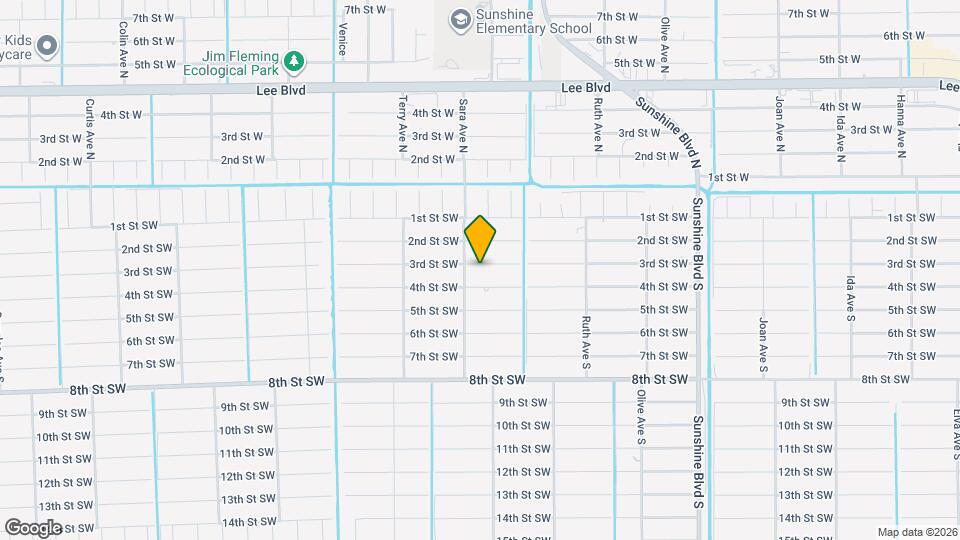 3415 3rd St SW Map and Location Details