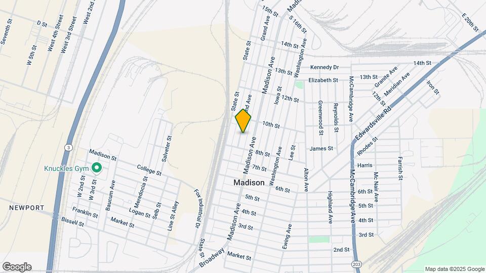 818 Grand Ave Mapa y Detalles de la Ubicación