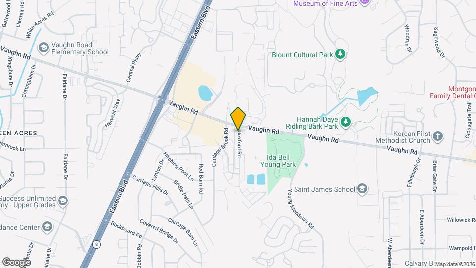2014 Rexford Rd Map and Location Details