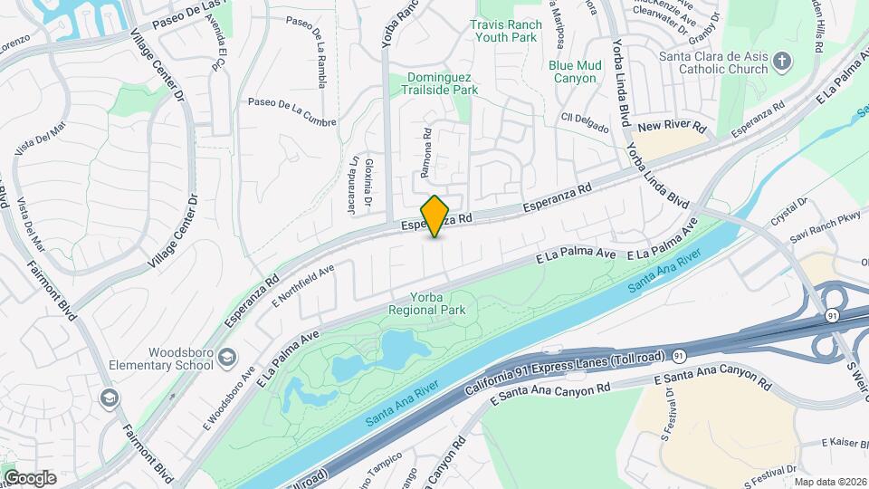 1271 N Mosswood Dr Map and Location Details