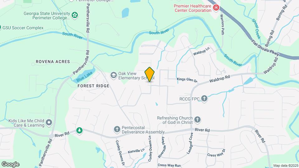 3100 River Oak Rd Map and Location Details