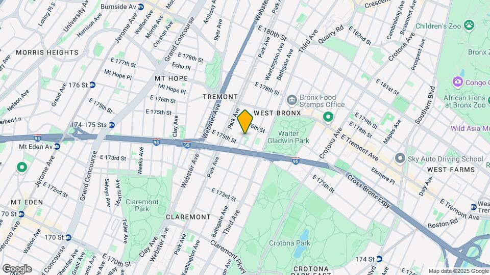 1824 Washington Ave Mapa y Detalles de la Ubicación