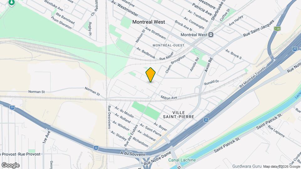 185 Av. de Mount Vernon Map and Location Details