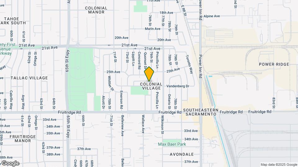 5206 Standish Rd Map and Location Details
