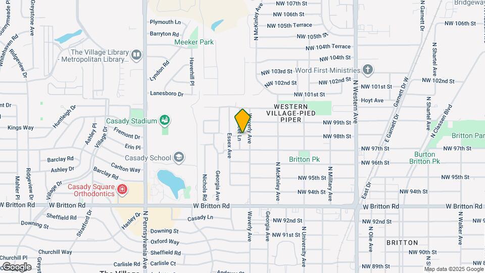 9816 Lancet Ln Map and Location Details