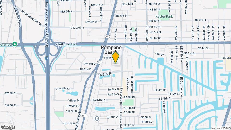 255 S Cypress Rd Map and Location Details