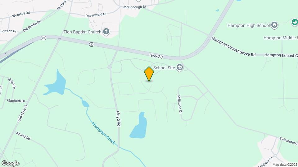 1183 Warm Spring Ct Map and Location Details