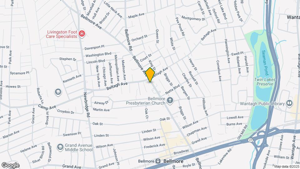 1912 Bellmore Ave-Unit -3 Map and Location Details