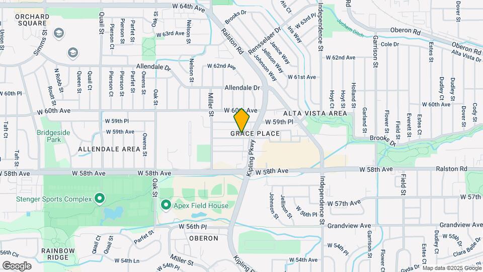 10251 W 59th Ave Map and Location Details