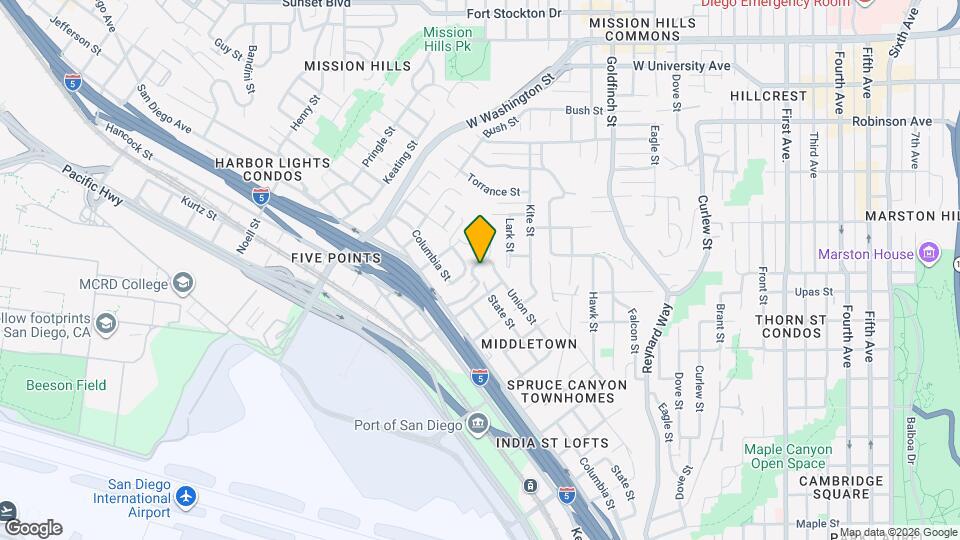 1519 Glenwood Dr Map and Location Details