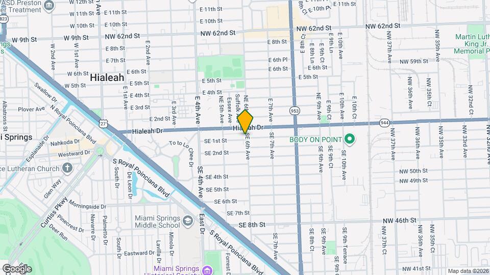 591 SE 1st St, Unit unit#2 Mapa y Detalles de la Ubicación