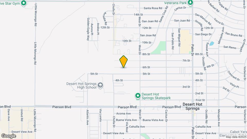 65841 6th St Map and Location Details