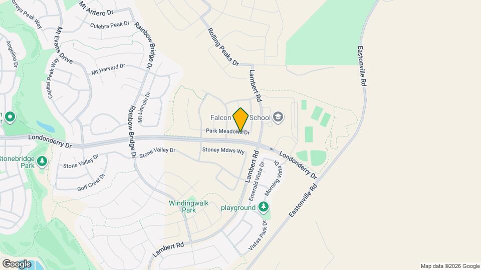 13569 Park Meadows Dr Map and Location Details