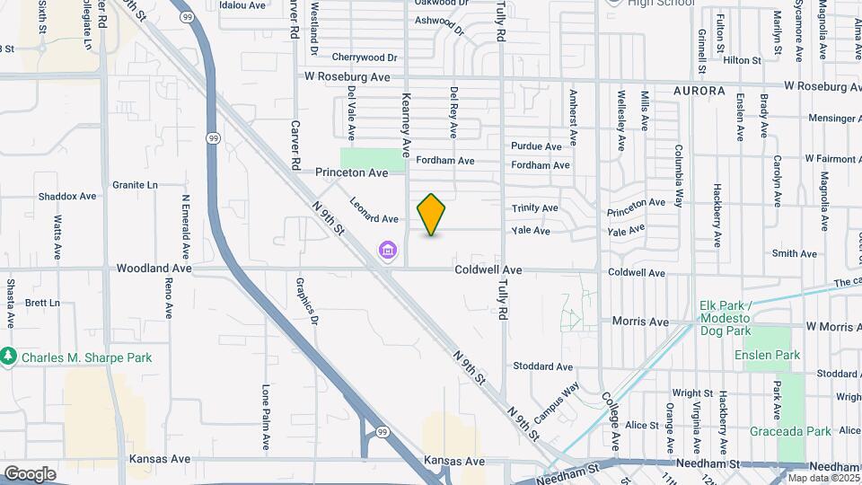 1430 Leonard Ave Mapa y Detalles de la Ubicación