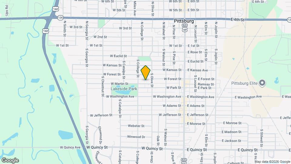 312 W Martin St Map and Location Details