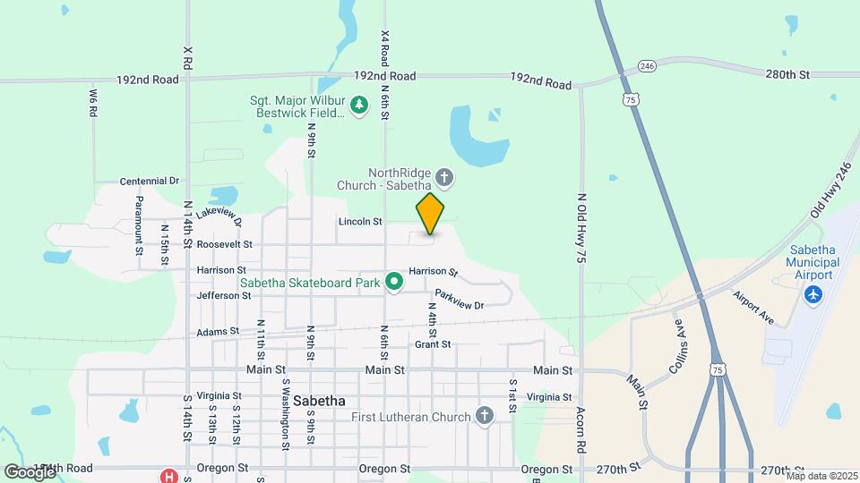 Sabetha Hillcrest Apartments Map and Location Details