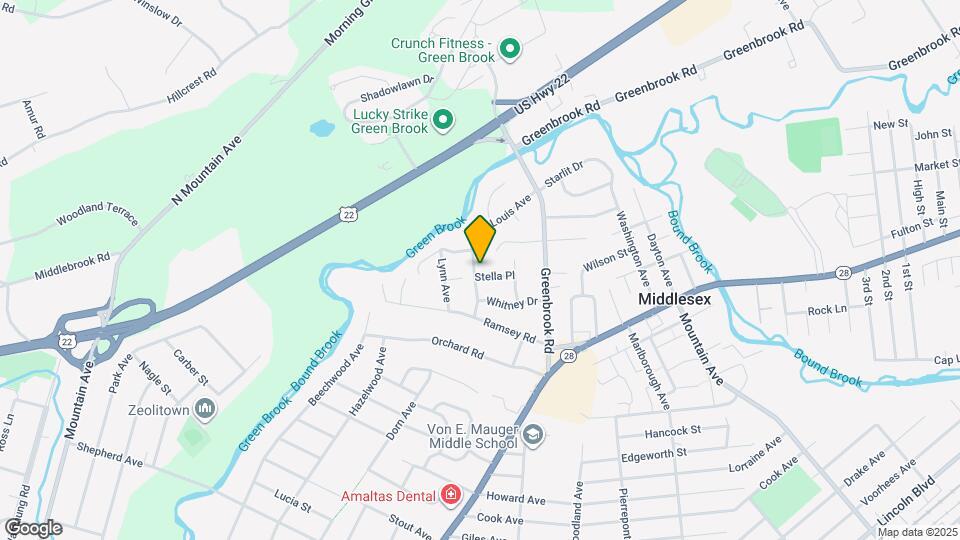 20 Louis Ave Map and Location Details