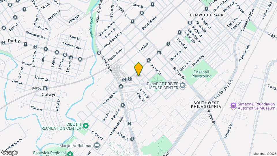 2525 S Lloyd St Mapa y Detalles de la Ubicación