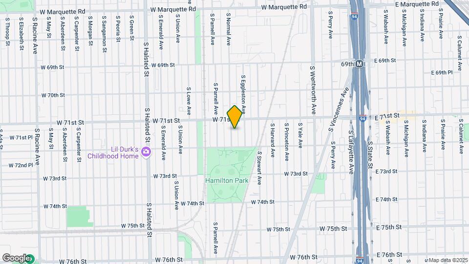 7127 S Normal Blvd Map and Location Details