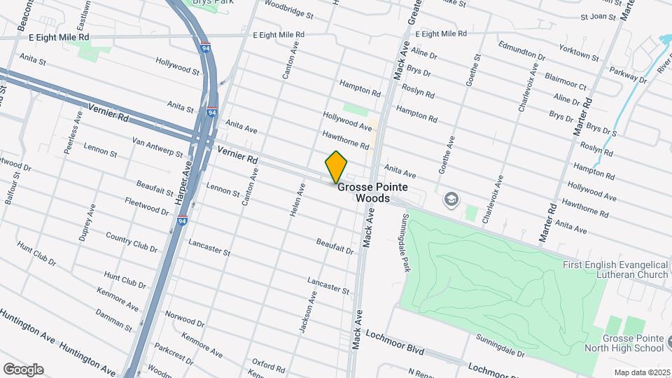 1987 Vernier Rd Map and Location Details