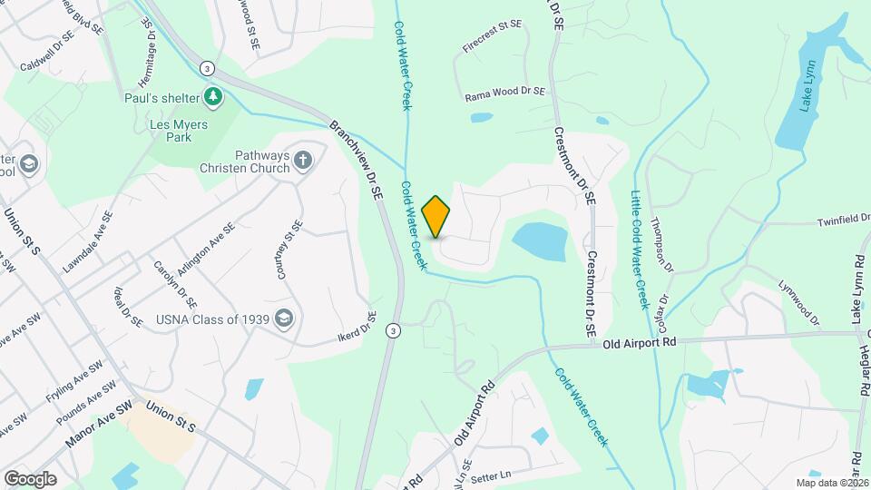 2515 Willow Pond Ln SE Map and Location Details