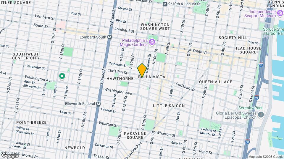 915 S 11th St Map and Location Details