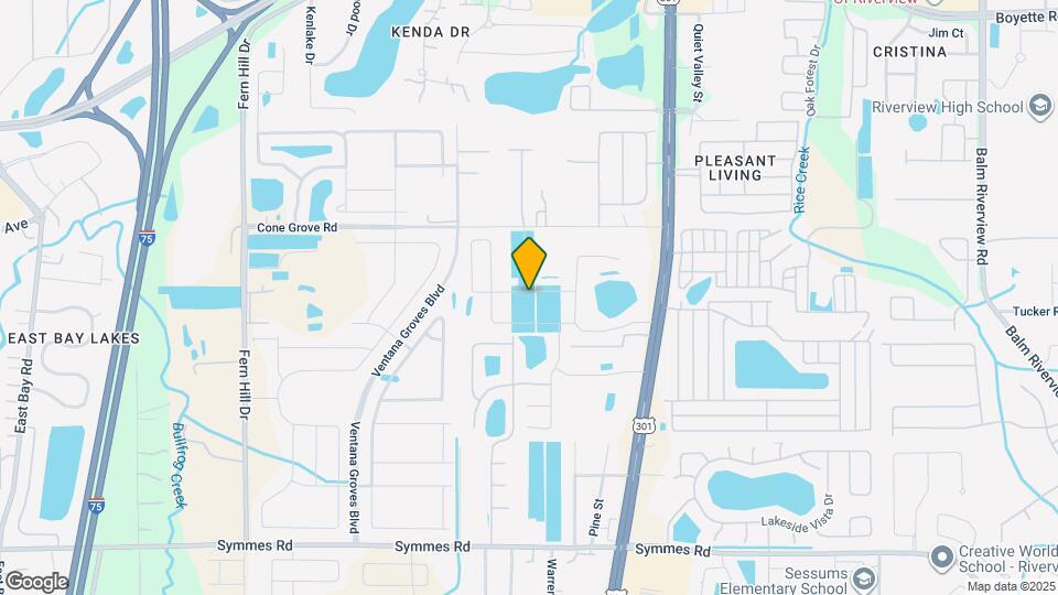 10619 Laguna Plains Dr Mapa y Detalles de la Ubicación