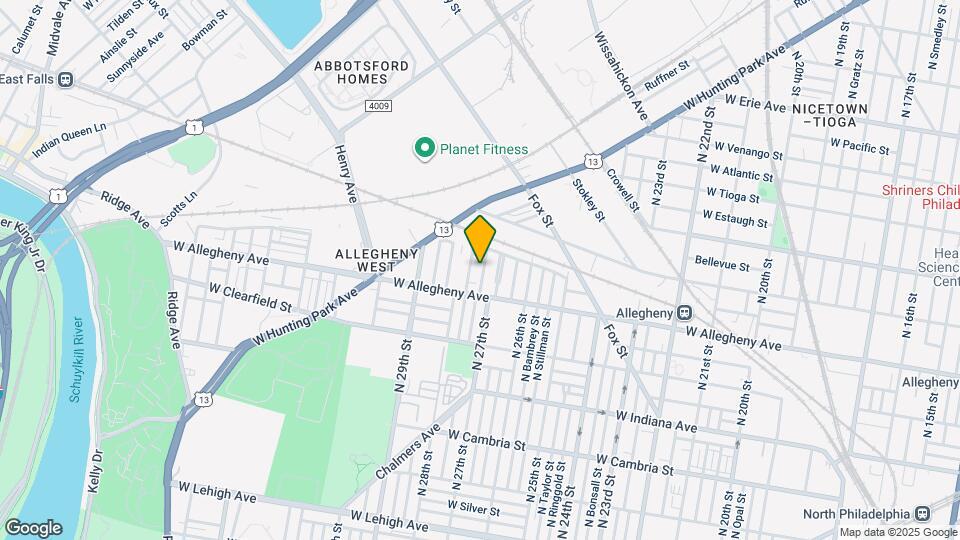 3232 N Etting St Mapa y Detalles de la Ubicación