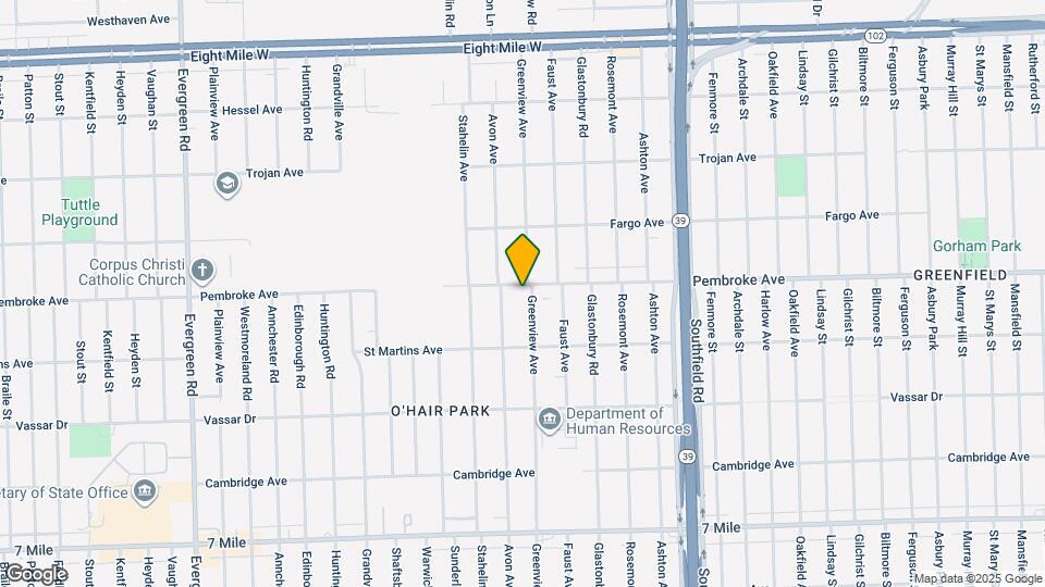 18615 Pembroke Ave Mapa y Detalles de la Ubicación