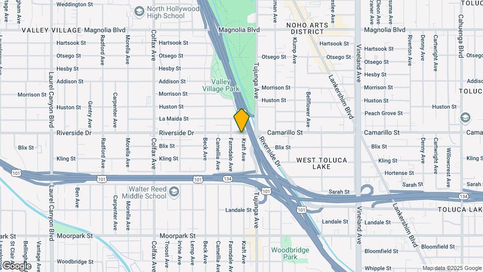 4755 Kraft Ave Map and Location Details