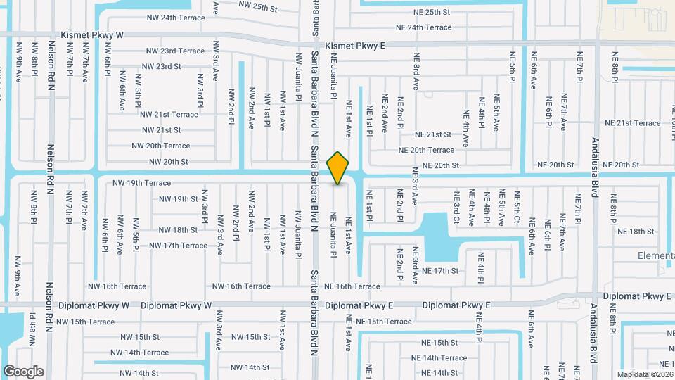 1913 NE Juanita Pl Map and Location Details