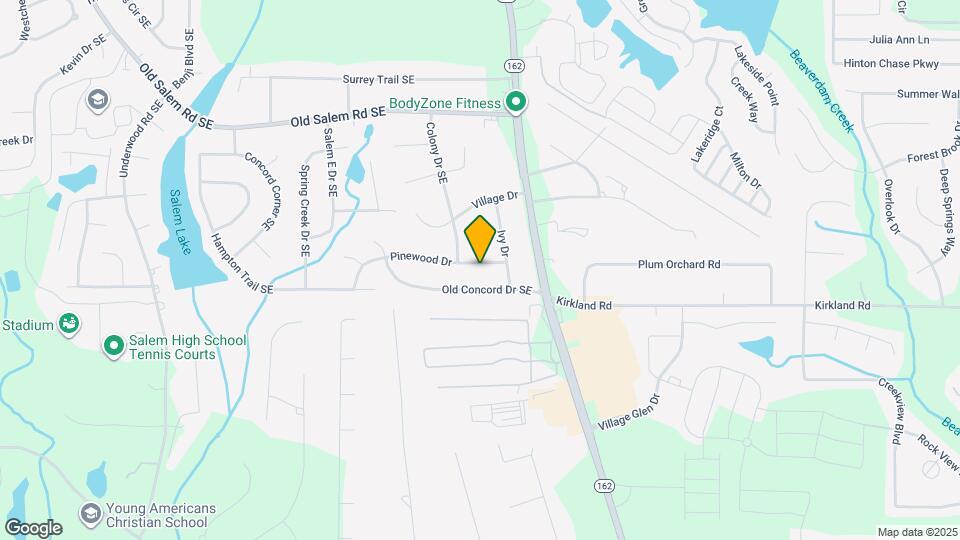 2105 Pinewood Dr Map and Location Details