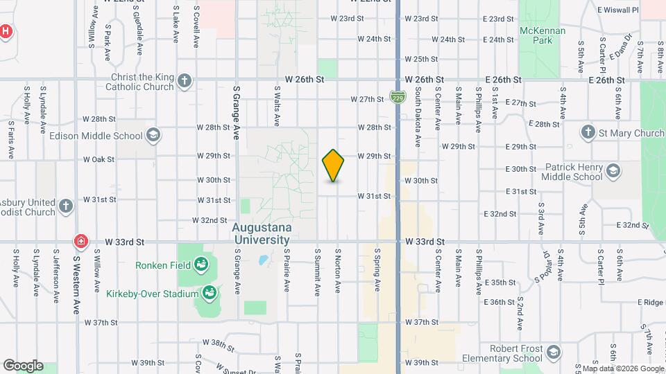 2141 S Norton Ave Map and Location Details