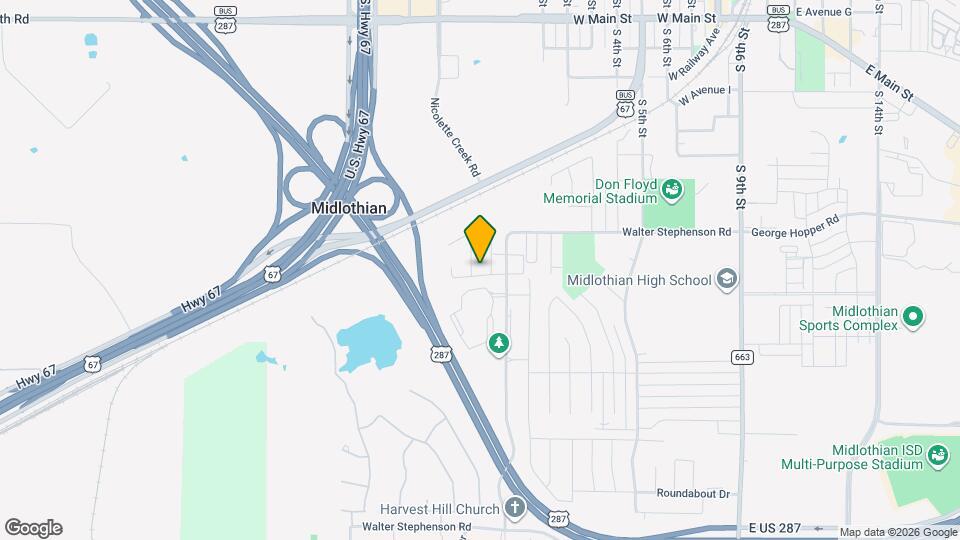 1019 Sierra Vista Ct Map and Location Details