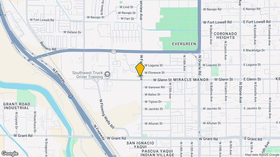 2805 N Fairview Ave Map and Location Details